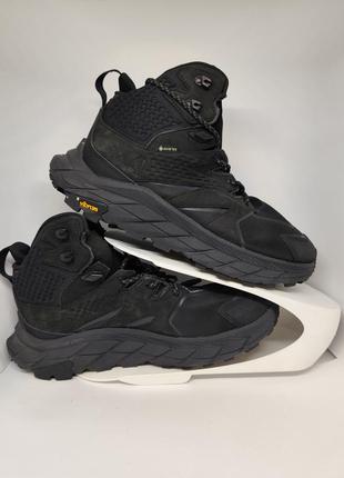 Ботинки hoka anacapa mid bsdx black (1122018-bblc) оригинал, новые