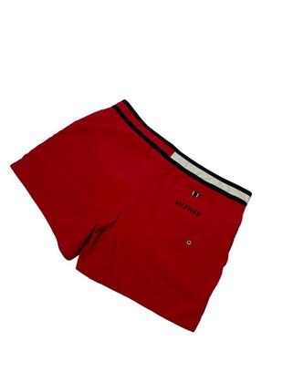 Шорти tommy hilfiger lightweight red shorts5 фото