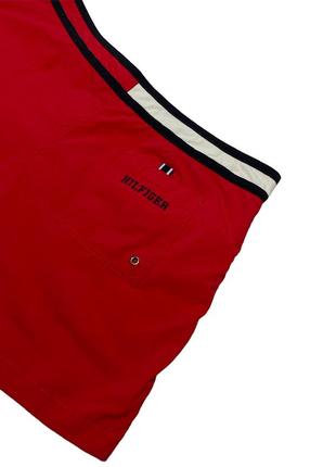 Шорти tommy hilfiger lightweight red shorts4 фото