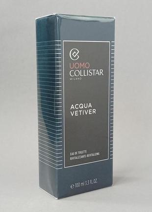 Collistar acqua vetiver 100 мл для чоловіків (оригінал)
