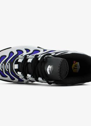 Чоловічі кросівки сірі з фіолетовим nike air max tn plus drift "concord"3 фото