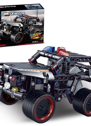 Конструктор decool 3811 полицейский внедорожник с инерционным механизмом, 213 деталей