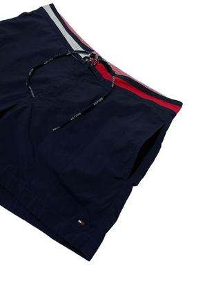 Шорти tommy hilfiger lightweight dark blue shorts2 фото