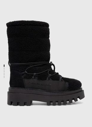 Зимові черевики/ сапожки  calvin klein snow boots