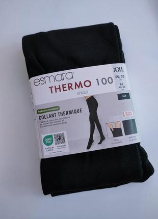 Теплі зимові термо колготки на флісі esmara s, m, l, xl, xxl