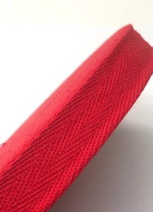 Червона кіперна стрічка 2 см (кіперна тасьма 20мм)