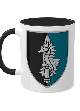 Чашка з шевроном "73-й морський центр спеціальних операцій"