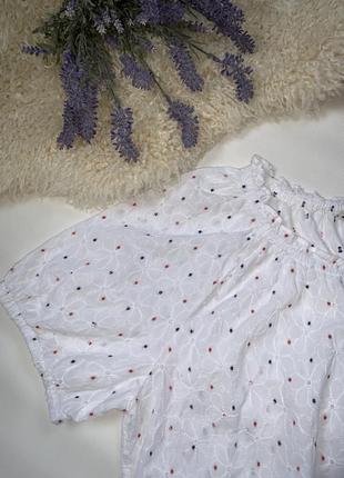 Ннгамоверная блуза из прошвы3 фото