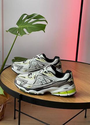 New balance 1064 white silver кроссовки