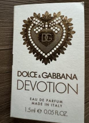 Парфумована вода dolce & gabbana devotion