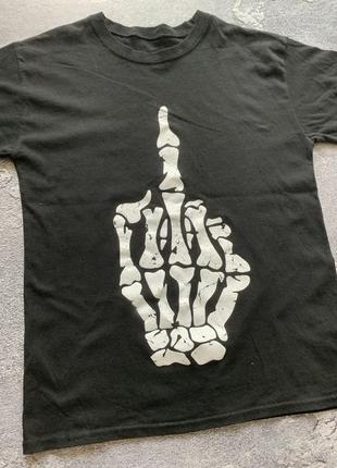 Fuck tee streetwear y2k sk8 vintage archive punk gothic