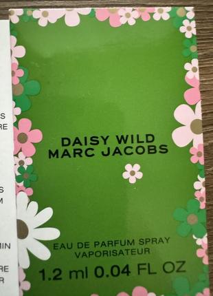 Новинка аромату 2024 marc jacobs daisy wild eau de parfum