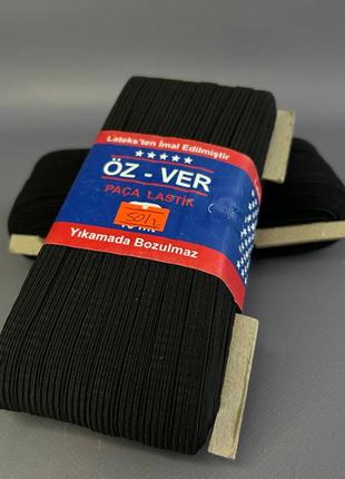 Резинка 50м для одежды oz-ver 1см черная