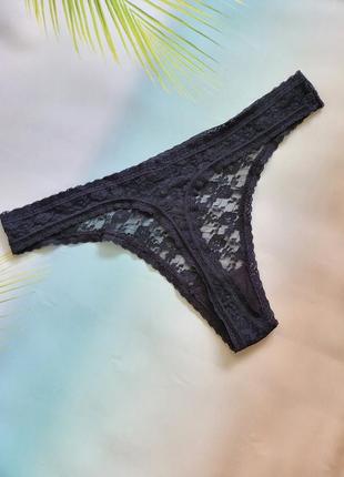 Ажурні гіпюрові трусики стрінги iris and lilly london3 фото