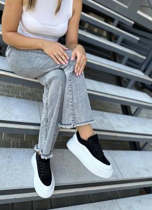 Кросівки кеди жіночі на підошві4 фото