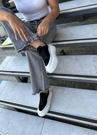 Кросівки кеди жіночі на підошві9 фото