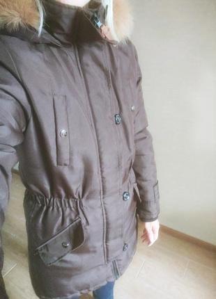 Парка зимняя удлиннёная s