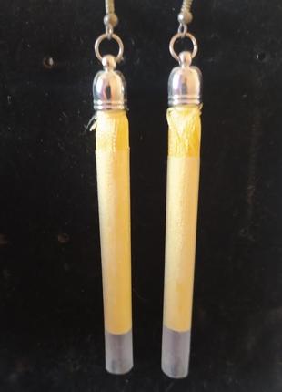 Серьги кисти