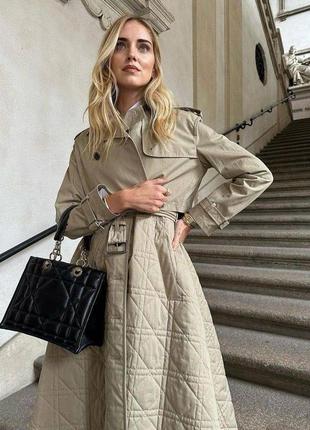 Тренч  плащ в стилі dior