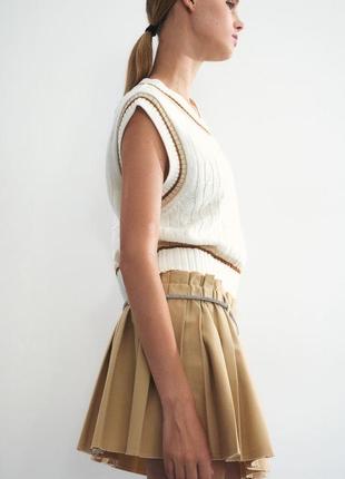Жилет жилетка безрукавка вʼязана h&m hm 1232498001 оригінал ✅ xxs xs s m l xl2 фото