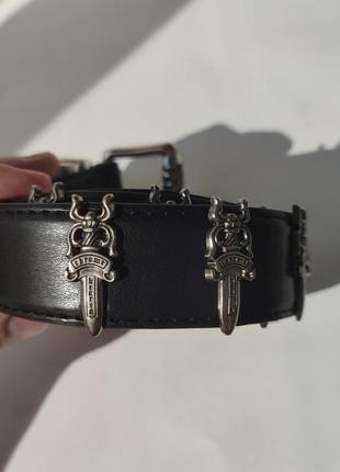 Ремень chrome hearts хрустальное сердце vivivenne westwood, diesel d buckle y2k, dickies, guess stussy carhartt хром хартс4 фото