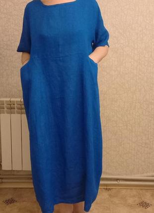 Лляна сукня