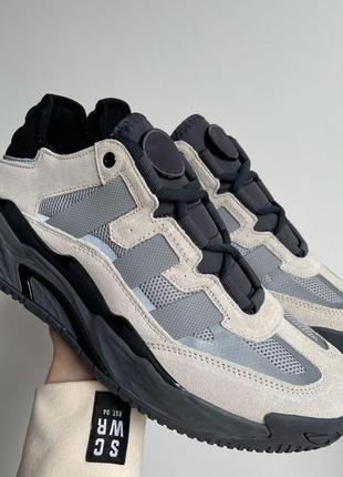 Чоловічі кросівки adidas niteball grey black