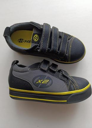 Роликовые кроссовки heelys р. 30