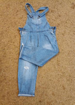 Комбинезон джинсовый next denim2 фото