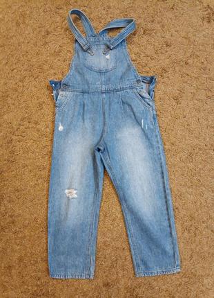 Комбинезон джинсовый next denim3 фото