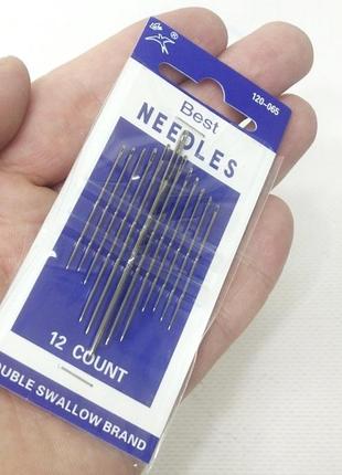 120-065 голки ручні needles (голки для ручного шиття)