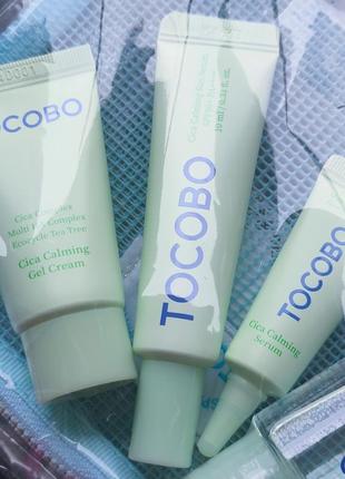 Tocobo cica calming travel kit успокаивающий набор миниатюр с экстрактом центеллы