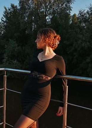 Черное платье