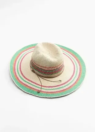 Неймовірна солом'яний капелюх від zara, розмір м5 фото
