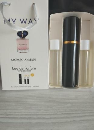 Giorgio armani my way парфуми тестер 3х15 мл