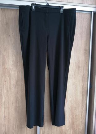 Новые черные классические брюки/брюки marks and spencer. батал. английская.4 фото