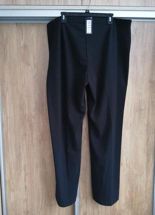Новые черные классические брюки/брюки marks and spencer. батал. английская.7 фото
