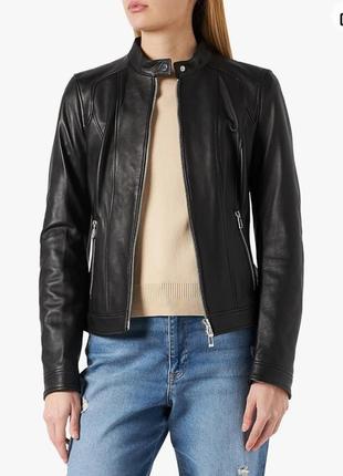 Кожаная куртка Ralph lauren 52 куртки, кожаная, куртка из натуральной кожи, базовая куртка, черная кожаная куртка