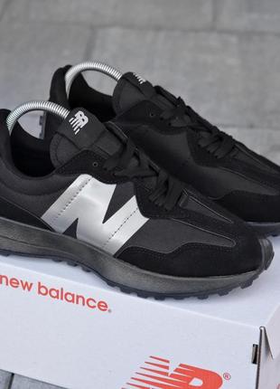 Мужские черные спортивные кроссовки new balance
