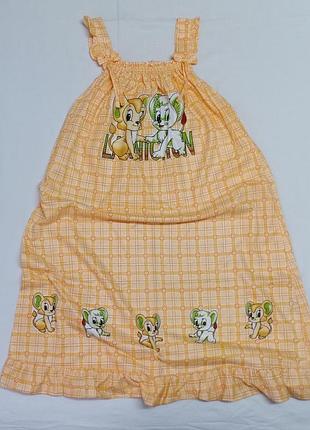 Ночнушка женская ночная сорочка подросток, новая