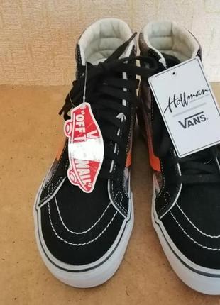 Кеди високi vans old skool hoffman на стопу 25 см3 фото