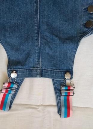 Комбинезон джинсовый на девочку joules 6 лет2 фото