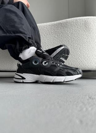 Стильные женские кроссовки adidas astir black/white10 фото