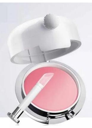 Маска для губ bioaqua rose moist moisturizing lip с аппликатором и зеркалом. 13г