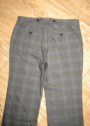 Стильные клешние брюки 38-12 в клетку street one4 фото