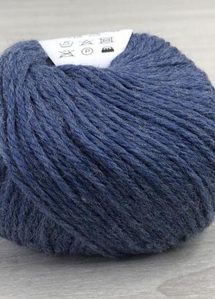 Пряжа gazzal baby wool xl цвет 844 пыльный джинс2 фото