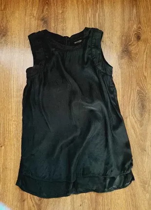 Топ massimo dutti, шелк, размер xs.