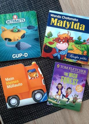 Книжечки немецкой, польской, английской