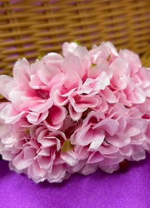 Хризантема, букет 6 цветков - розовый