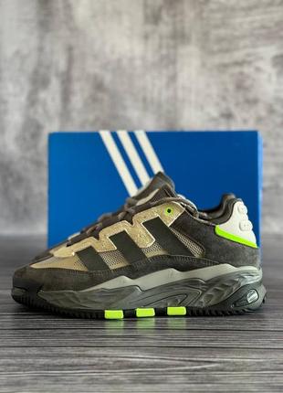 Adidas niteball grey green1 фото